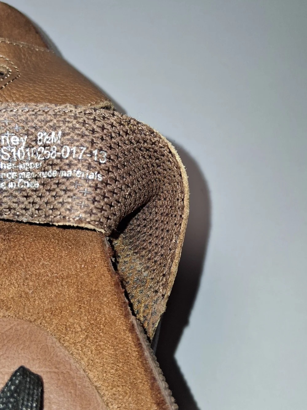 BareTraps Lainey Women's Brown Leather Slide Sandals US Size 8.5 M